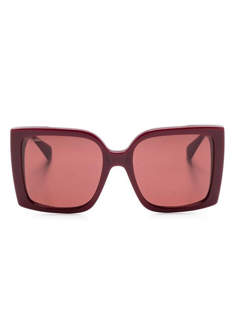 Max Mara Eyewear 131 sunglasses - Red - zdjęcie produktu nr 1