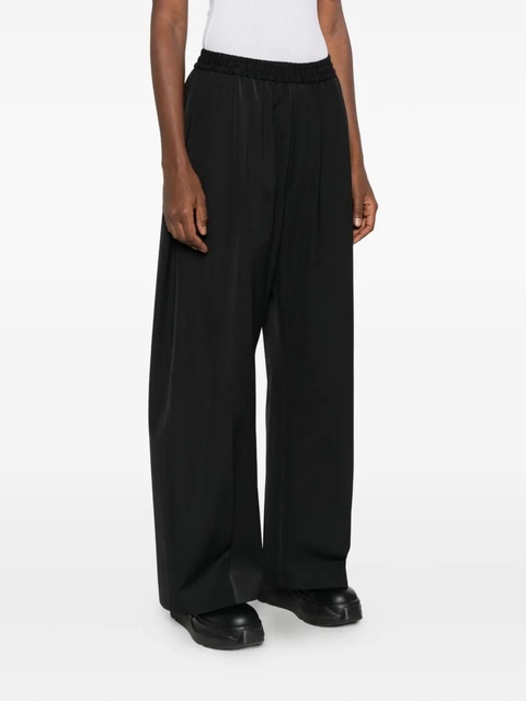 MM6 Maison Margiela drawstring trousers - Black - zdjęcie produktu nr 2