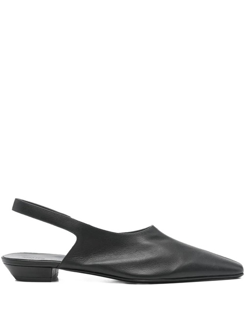 KHAITE Cecilia slingback flat pumps - Black - zdjęcie produktu nr 1
