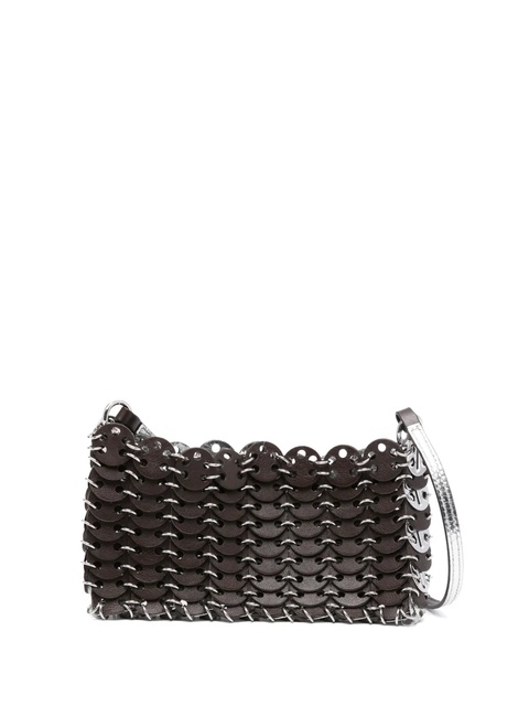 Rabanne chain-link shoulder bag - Brown - zdjęcie produktu nr 1