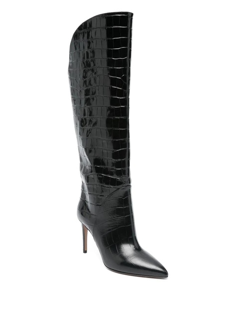 Paris Texas 85mm Gaia boots - Black - zdjęcie produktu nr 2