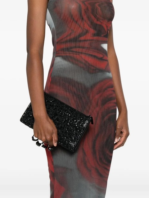 Alexander McQueen Skull Knuckle clutch bag - Black - zdjęcie produktu nr 2