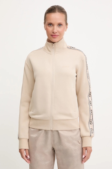 Guess bluza BRITNEY damska kolor beżowy z aplikacją V2YQ16 KB3P2 - zdjęcie produktu nr 1
