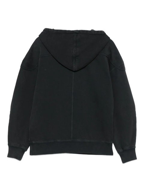MARANT ÉTOILE lace-up hoodie - Black - zdjęcie produktu nr 1