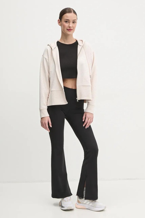 Dkny spodnie dresowe kolor czarny gładkie DP4P3387 - zdjęcie produktu nr 2
