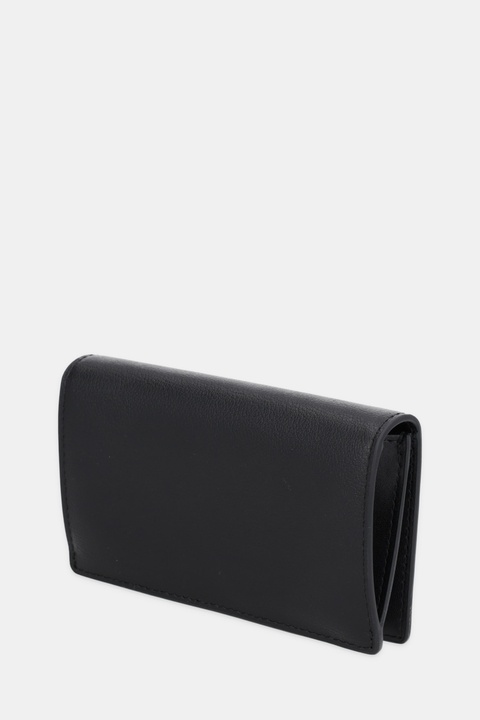 Karl Lagerfeld portfel skórzany K/SIGNATURE damski kolor czarny B1W32035 - zdjęcie produktu nr 2