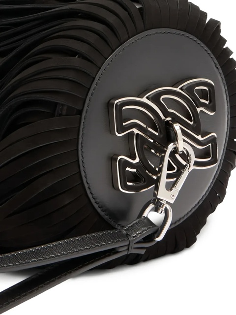 Casadei Pon Pon clutch bag - Black - zdjęcie produktu nr 2