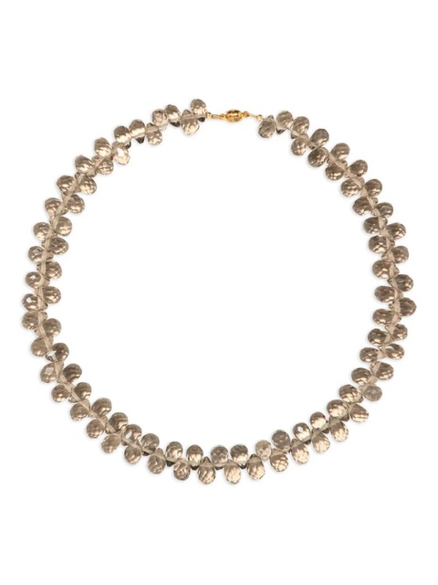 Jennifer Behr Bernadette beaded necklace - Grey - zdjęcie produktu nr 1