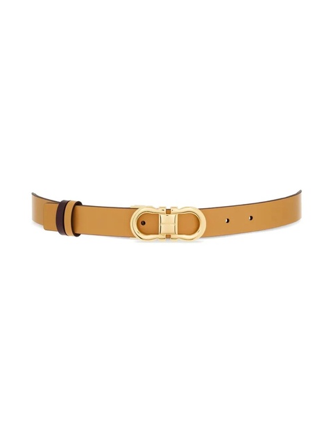 Ferragamo Gancini-buckle reversible leather belt - Neutrals - zdjęcie produktu nr 2
