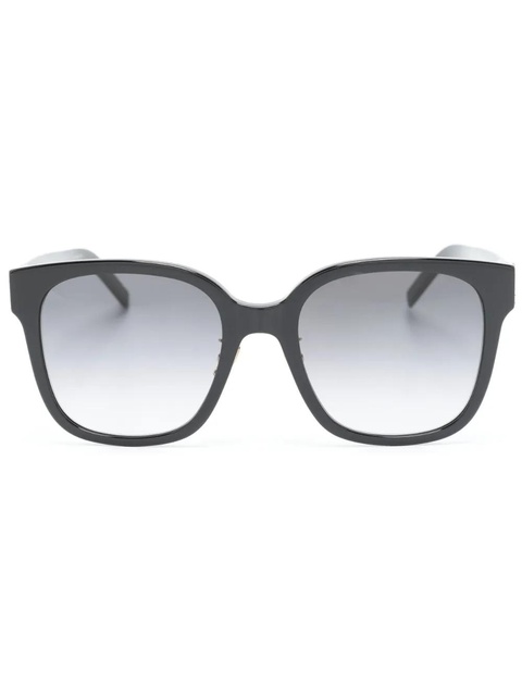 Saint Laurent Eyewear SL M107/K square-frame sunglasses - Black - zdjęcie produktu nr 1