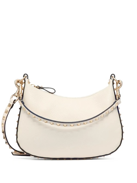 Valentino Garavani small Rockstud leather shoulder bag - White - zdjęcie produktu nr 1