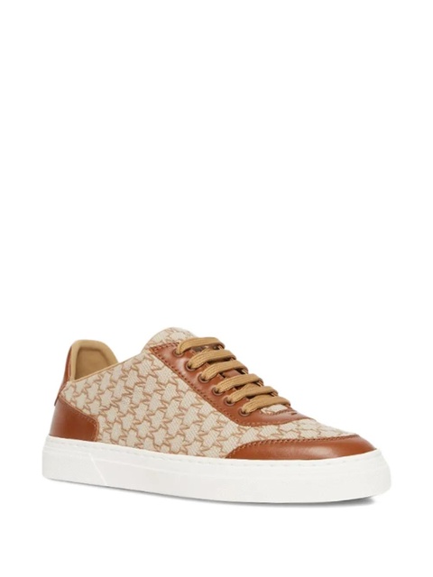 Max Mara monogram panel sneakers - VISONE - zdjęcie produktu nr 1