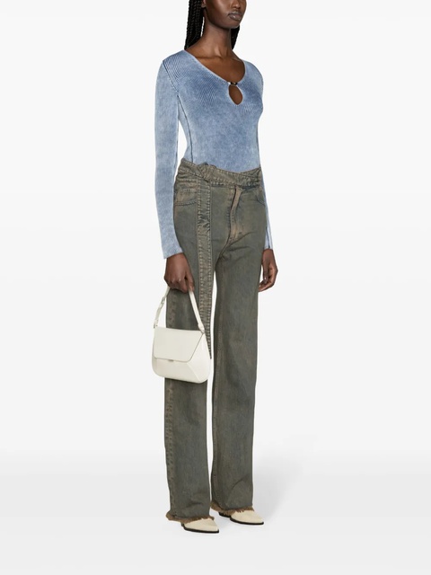 Diesel M-Teri ribbed-knit top - Blue - zdjęcie produktu nr 1