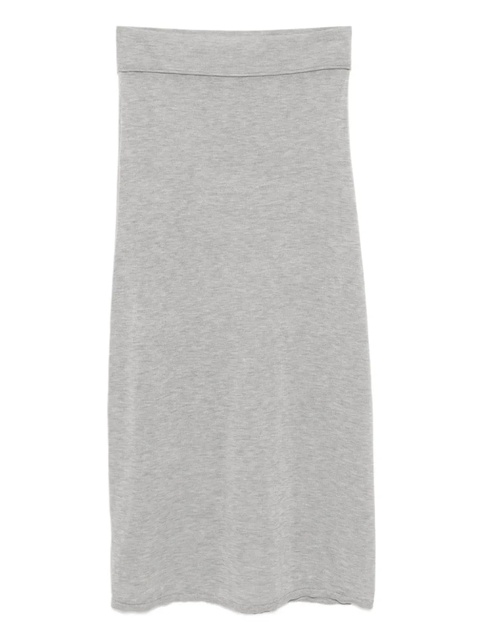TOTEME knitted skirt - Grey - zdjęcie produktu nr 1