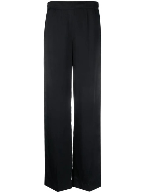 Jil Sander high-waisted straight-leg trousers - Blue - zdjęcie produktu nr 1
