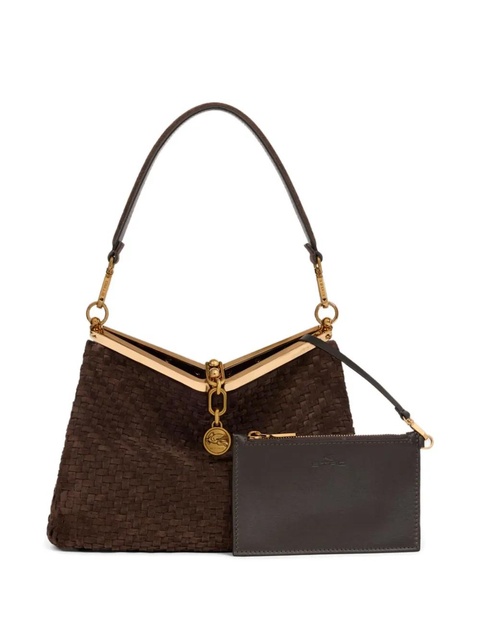 ETRO medium Vela suede shoulder bag - Brown - zdjęcie produktu nr 2