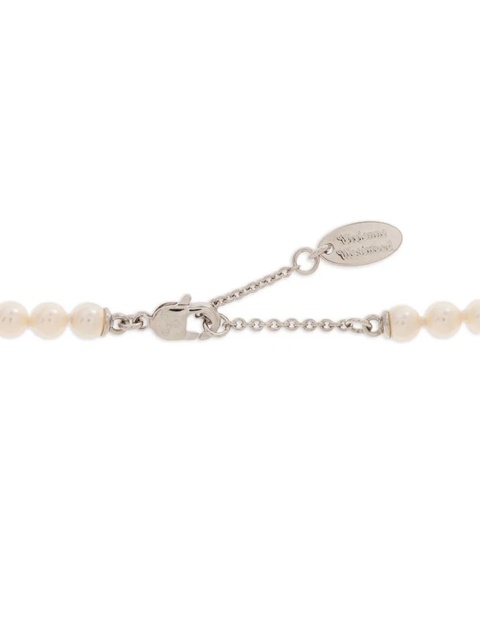 Vivienne Westwood faux-pearl necklace - Silver - zdjęcie produktu nr 2