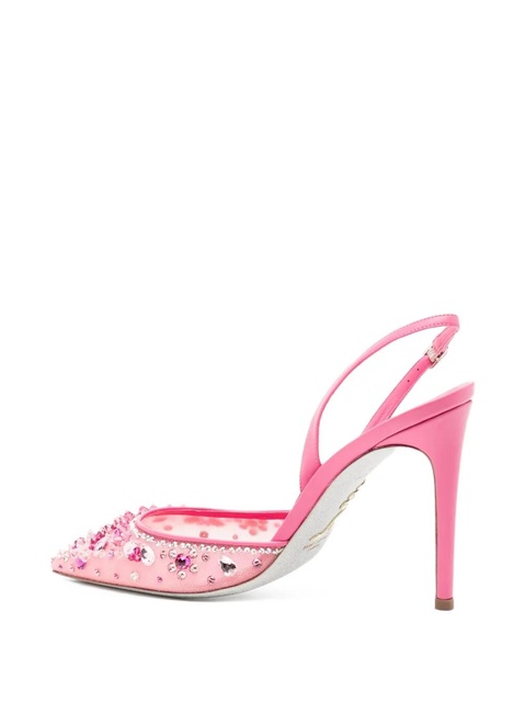 René Caovilla 105mm Cinderella pumps - Pink - zdjęcie produktu nr 2