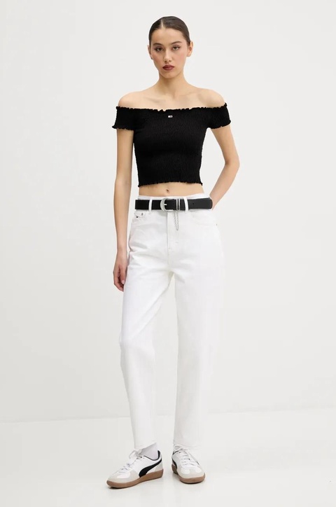 Tommy Jeans jeansy damskie high waist DW0DW20042 - zdjęcie produktu nr 2