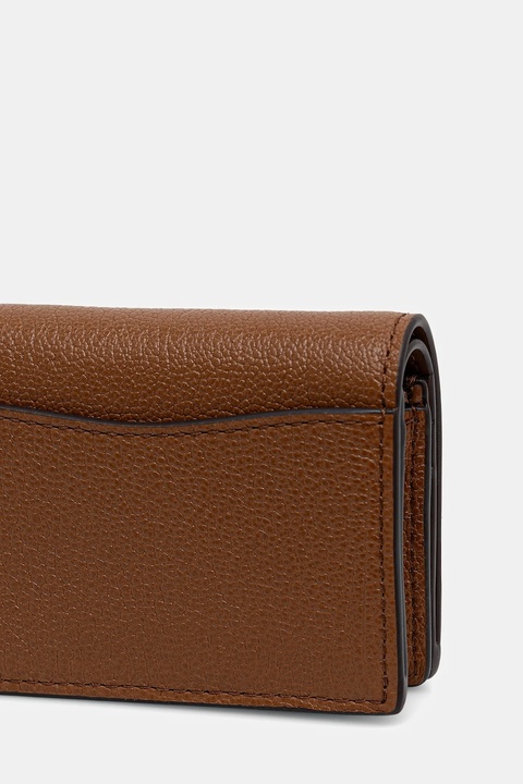 MICHAEL Michael Kors portfel skórzany damski kolor brązowy 32F5GNXD1L - zdjęcie produktu nr 1