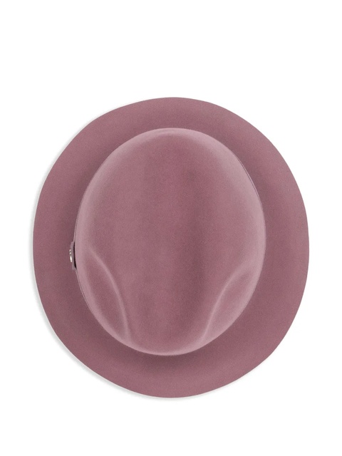 Loro Piana Ingrid fedora hat - Pink - zdjęcie produktu nr 2