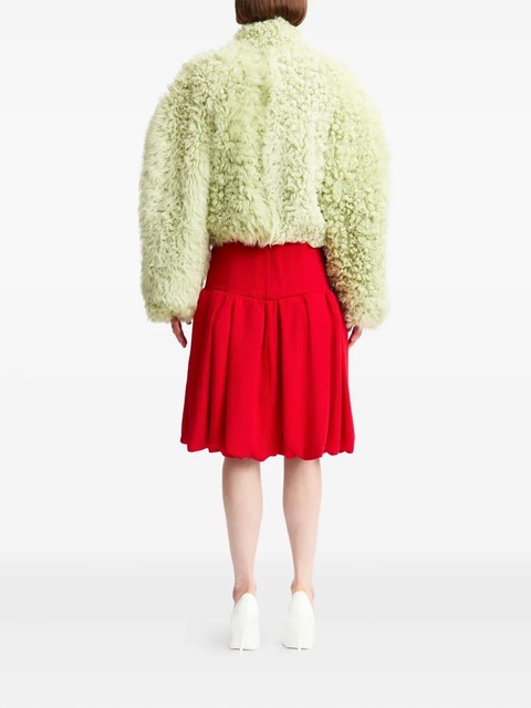 16Arlington Nofre shearling jacket - Green - zdjęcie produktu nr 2