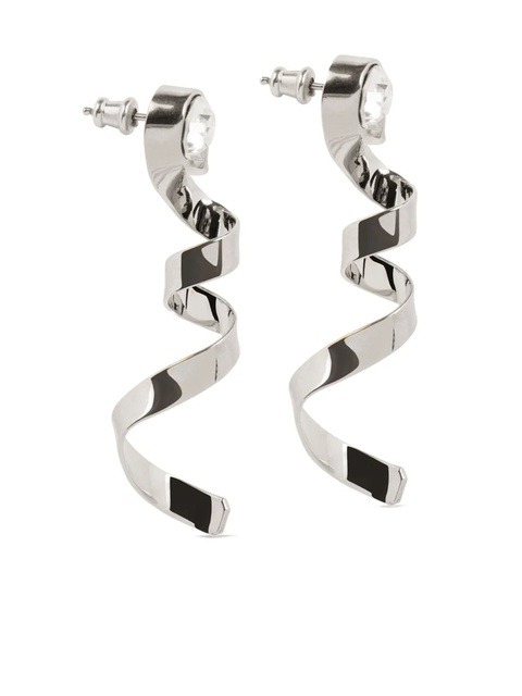 DRIES VAN NOTEN wave stud earrings - Silver - zdjęcie produktu nr 2