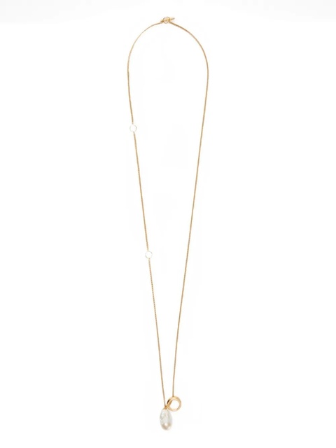Jil Sander freshwater-pearl pendant necklace - Gold - zdjęcie produktu nr 1