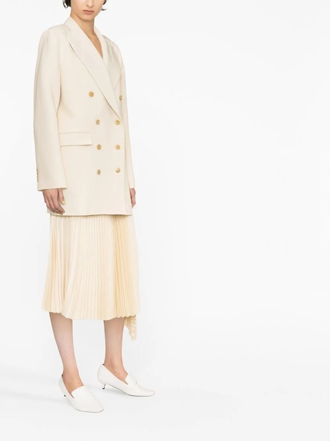 KHAITE The Balton double-breasted blazer - Neutrals - zdjęcie produktu nr 2
