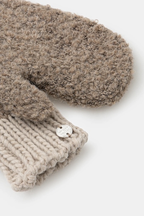 Colmar rękawiczki z dodatkiem wełny damskie kolor beżowy 5102.5WJ - zdjęcie produktu nr 2