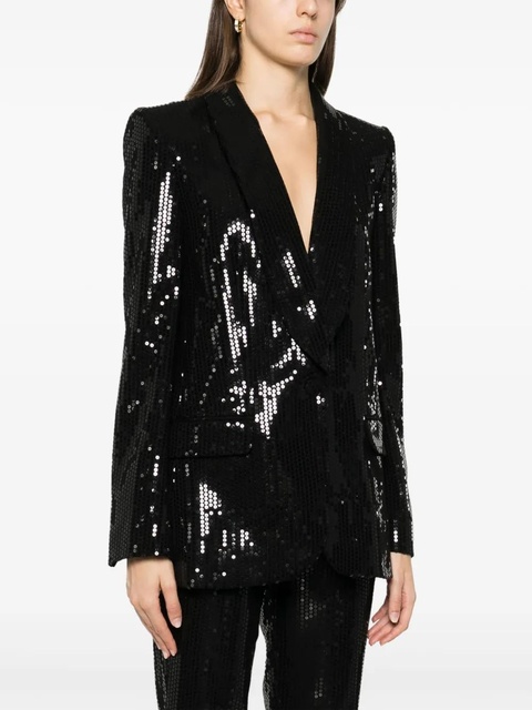Zadig&Voltaire Vive sequinned blazer - Black - zdjęcie produktu nr 2