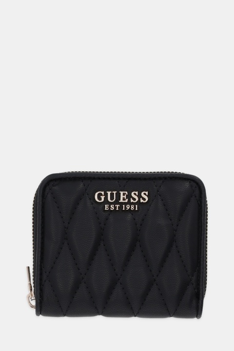 Guess portfel VALLA damski kolor czarny SWQG81 22137 - zdjęcie produktu nr 1