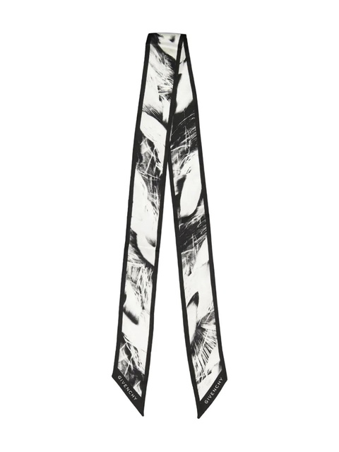 Givenchy printed silk bandeau - White - zdjęcie produktu nr 1