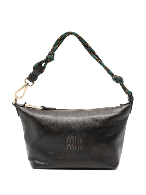 Miu Miu leather shoulder bag - Brown - zdjęcie produktu nr 1
