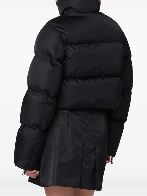 Prada funnel-neck puffer jacket - Black - zdjęcie produktu nr 1