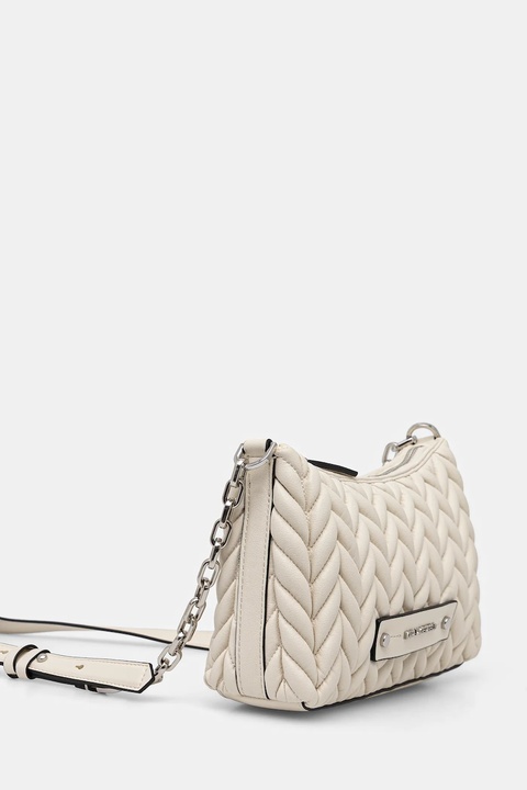 Karl Lagerfeld torebka K/WEAVE kolor beżowy B1W30082 - zdjęcie produktu nr 2