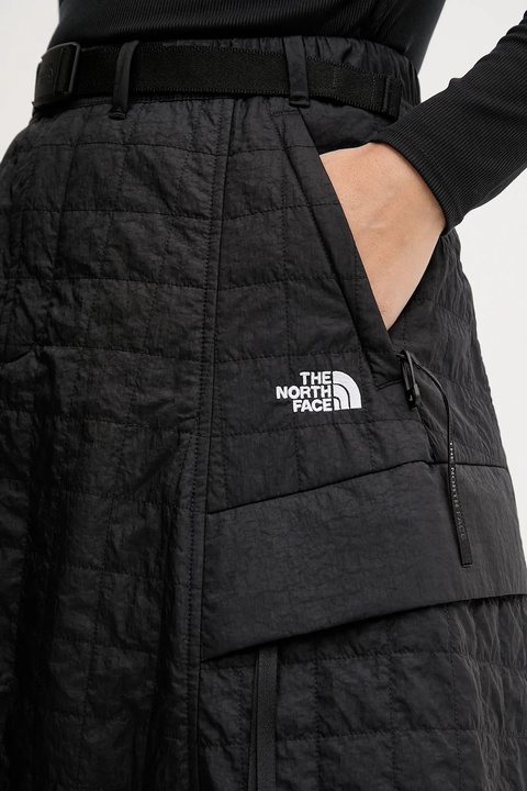 The North Face spódnica Quilted Volume kolor czarny midi rozkloszowana NF0A8E7BJK31 - zdjęcie produktu nr 1