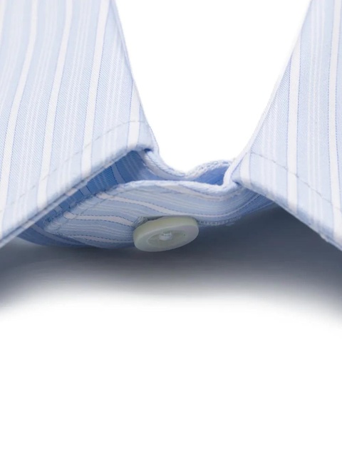 Maison Margiela Striped collar tie - Blue - zdjęcie produktu nr 2