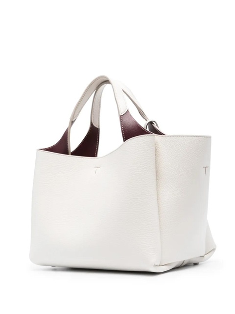 Tod's mini leather tote bag - White - zdjęcie produktu nr 2