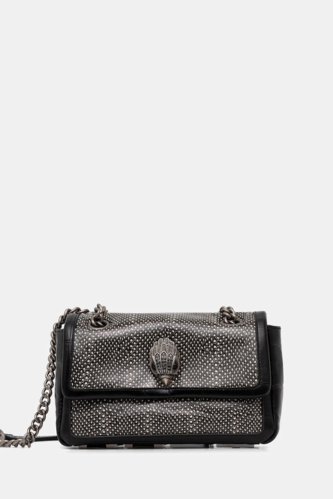 Kurt Geiger London torebka skórzana KENSINGTON kolor czarny 5019001189 - zdjęcie produktu nr 1