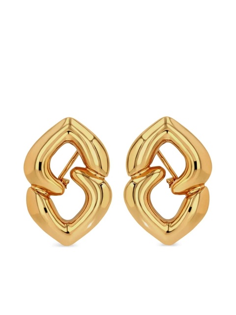 ANINE BING Abstract Heart earrings - Gold - zdjęcie produktu nr 1