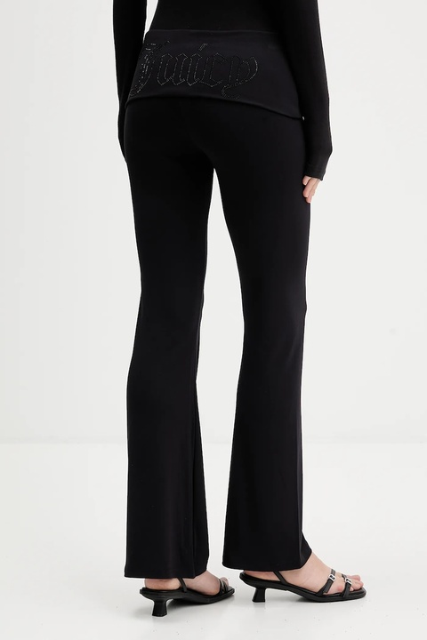 Juicy Couture legginsy damskie kolor czarny gładkie JCWBJ225314 - zdjęcie produktu nr 2