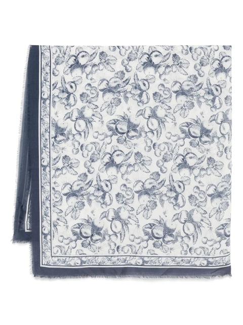 Maje fruit-print scarf - Neutrals - zdjęcie produktu nr 2