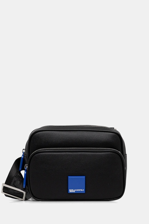 Karl Lagerfeld Jeans saszetka kolor czarny A3M30243 - zdjęcie produktu nr 1