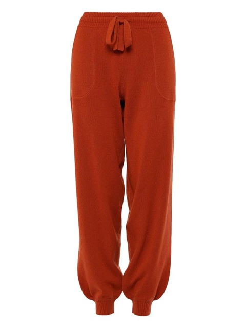 ERES cuffed drawstring track pants - Orange - zdjęcie produktu nr 1