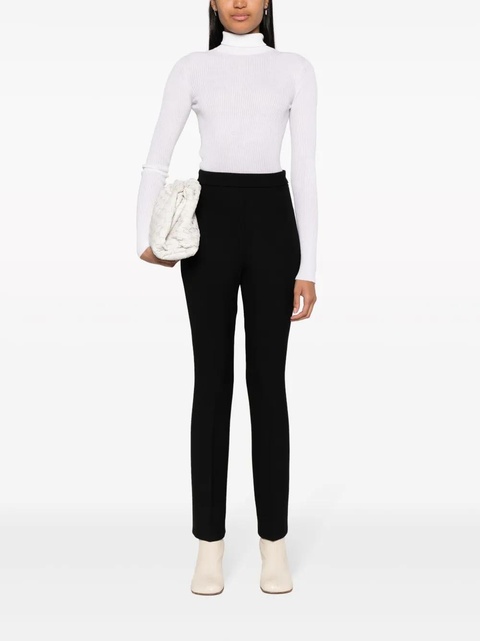 Sportmax straight-leg tailored trousers - Black - zdjęcie produktu nr 2