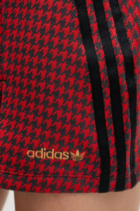 adidas Originals spódnica Tailored kolor czerwony mini rozkloszowana JW0253 - zdjęcie produktu nr 2