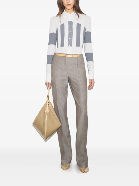 Tory Burch striped button-up shirt - White - zdjęcie produktu nr 2