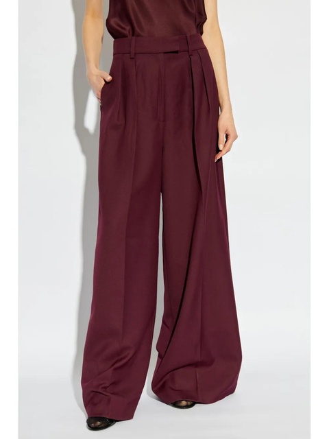 ANINE BING Lou trousers - Red - zdjęcie produktu nr 2
