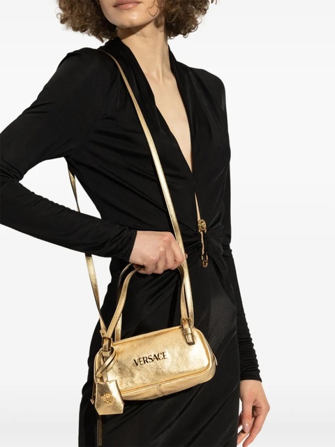 Versace metallic leather shoulder bag - Gold - zdjęcie produktu nr 2